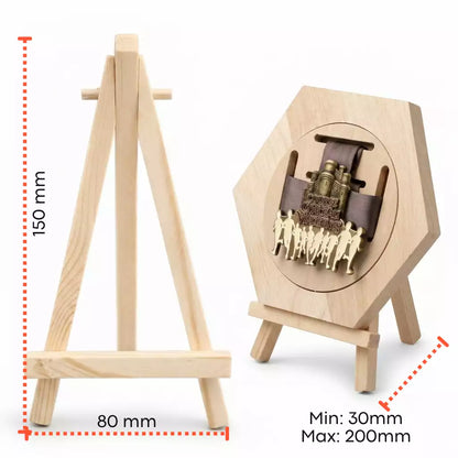 Mini-Chevalet en Bois - MedalRise