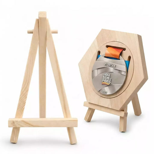 Mini-Chevalet en Bois - MedalRise