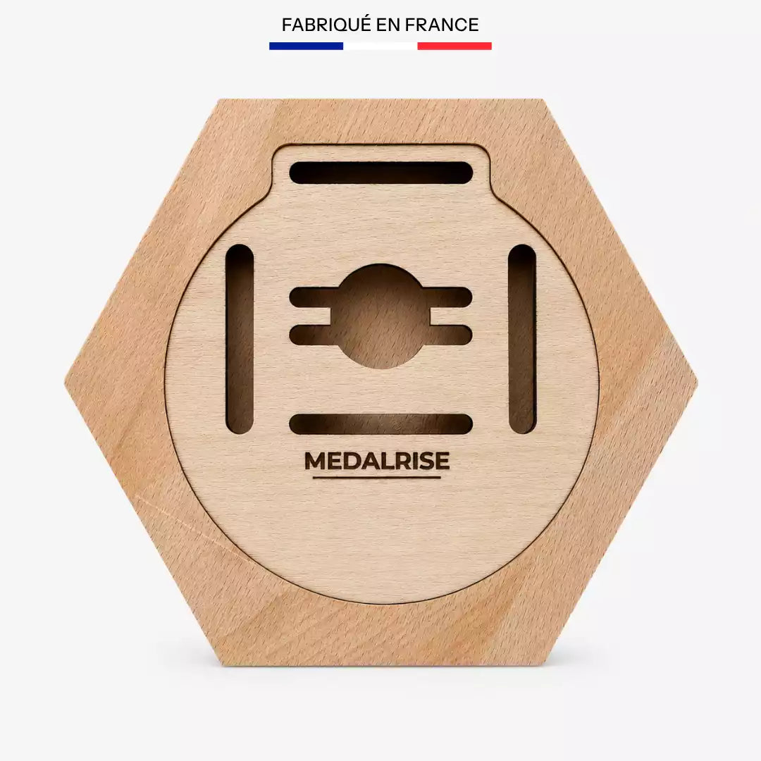 Porte-Médailles Hexagonal