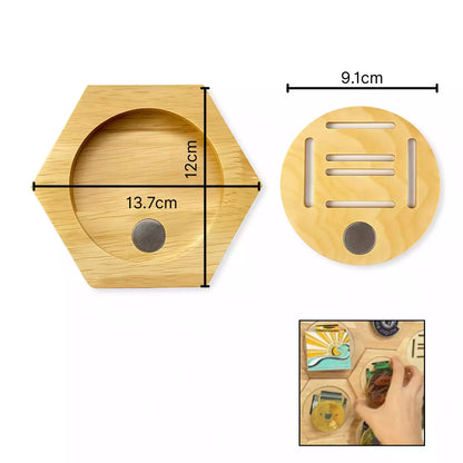 Présentoirs de Médailles en Bois Modulable