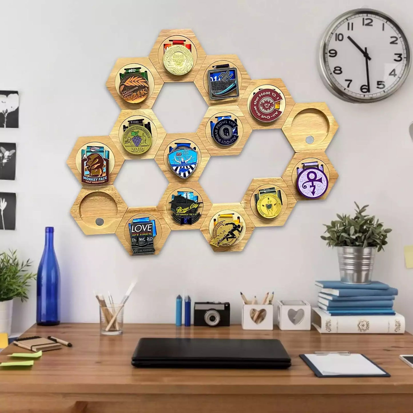 Présentoirs de Médailles en Bois Modulable