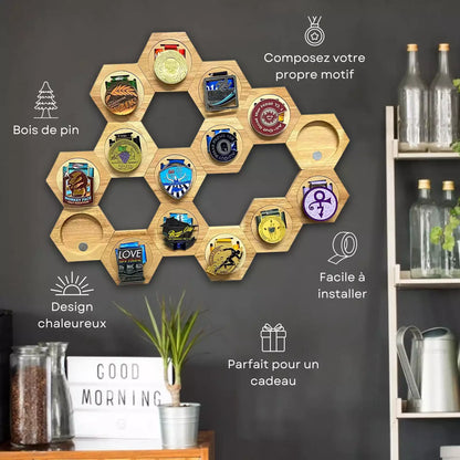 Présentoirs de Médailles en Bois Modulable