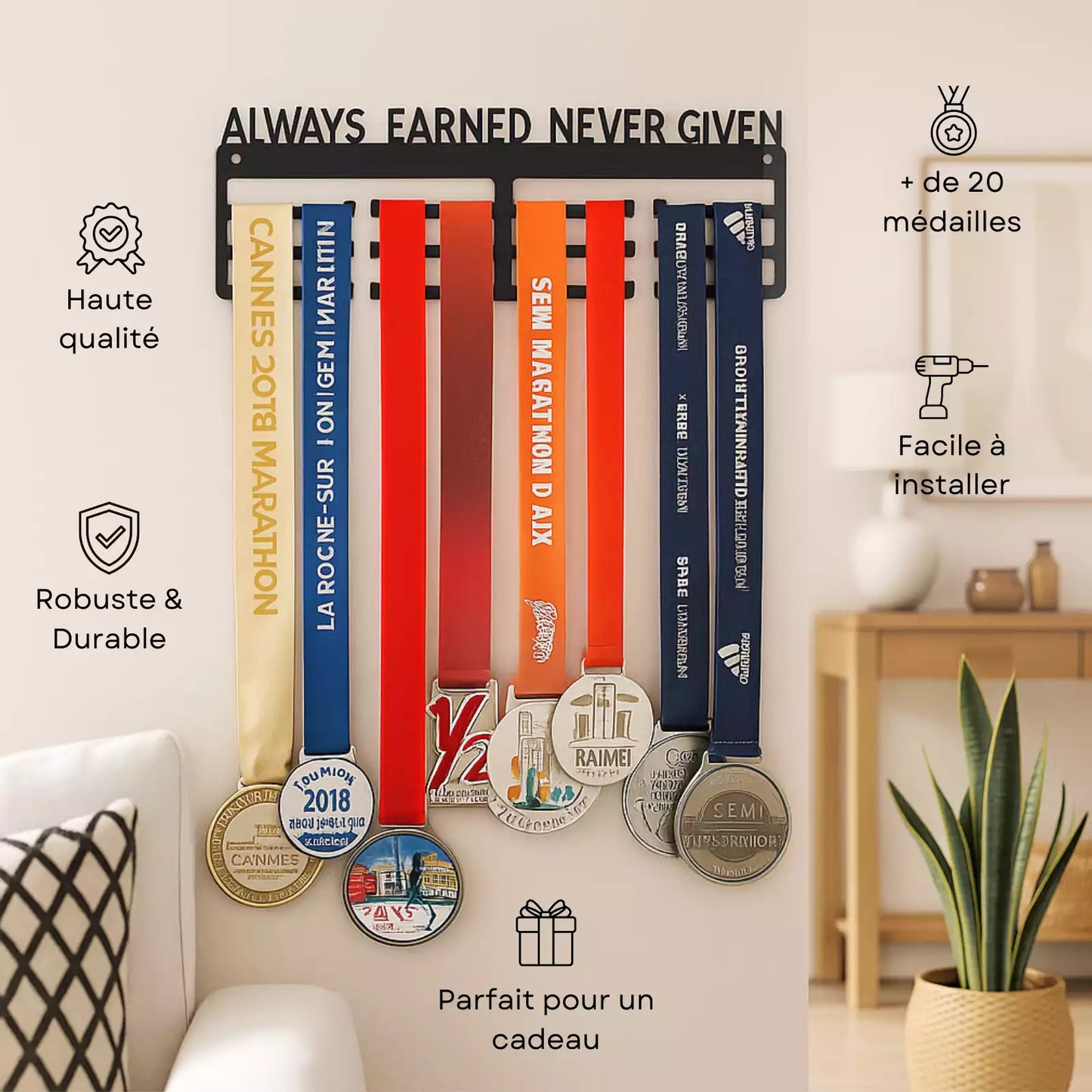 Présentoirs de Médailles avec Inspirations