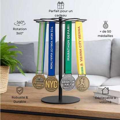 Présentoir de Médailles Rotatif