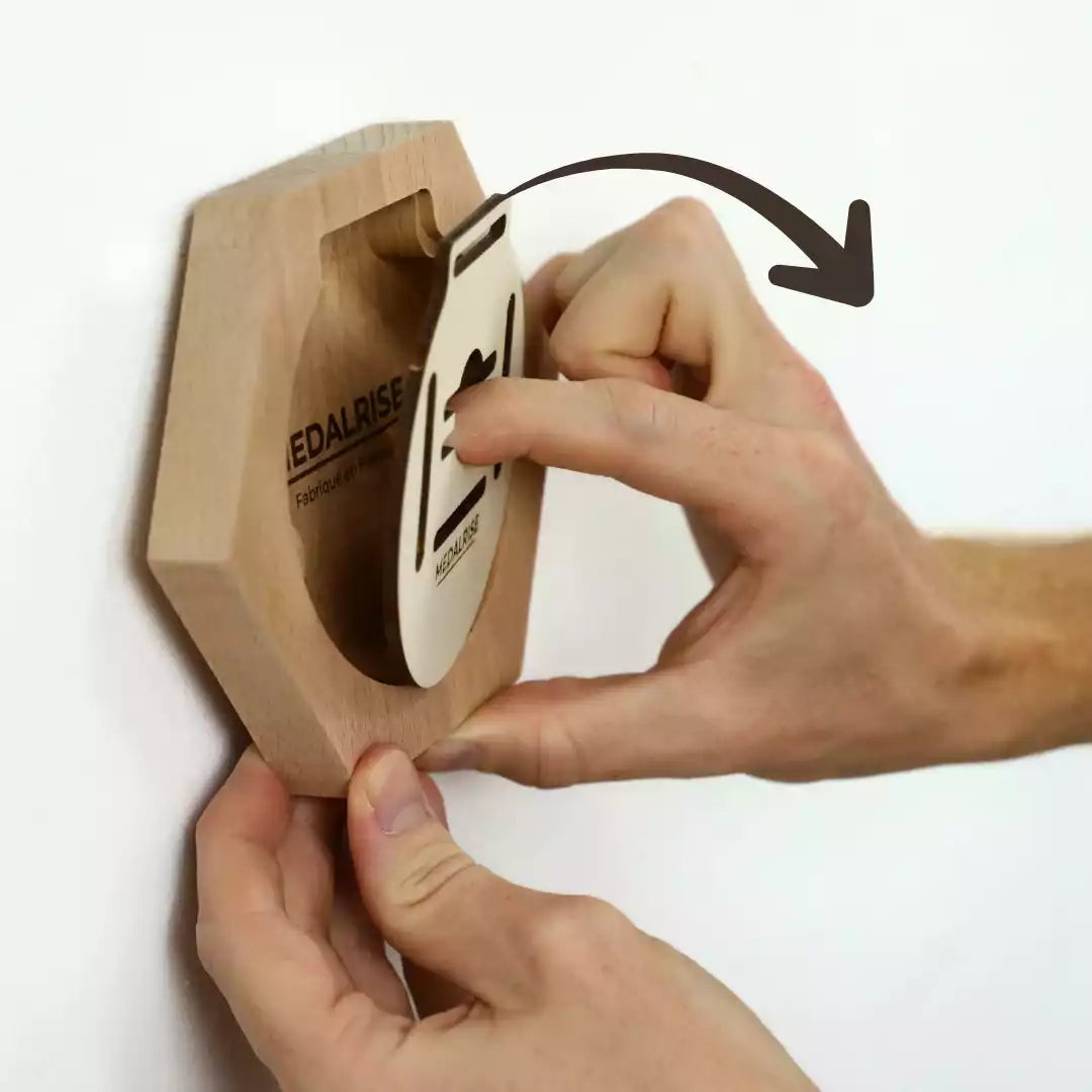 Porte-Médailles Hexagonal - Visuel 7